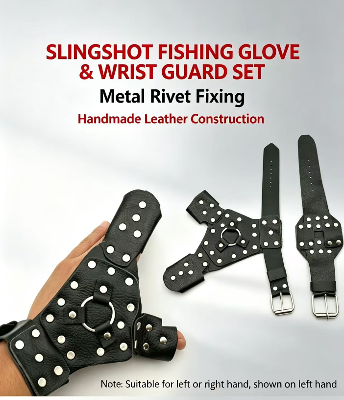 Luxury slingshot fishing reel set
