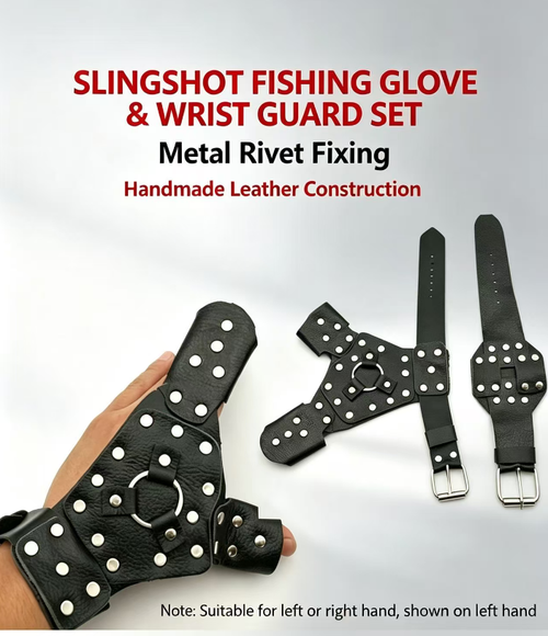 Luxury slingshot fishing reel set