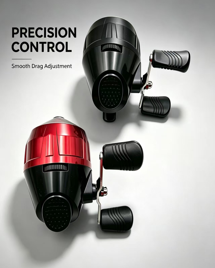 Luxury slingshot fishing reel set