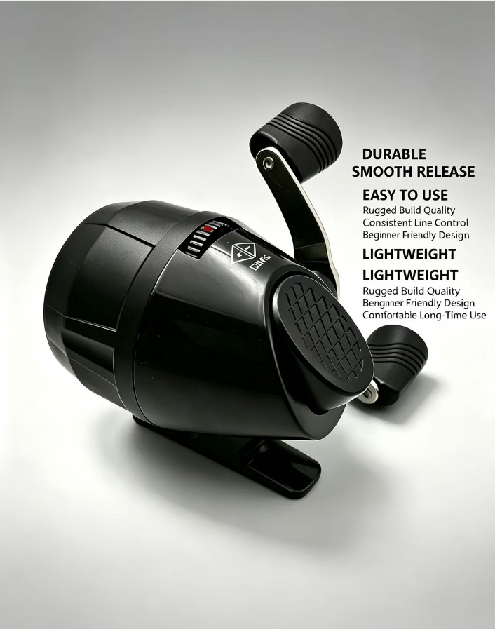 Luxury slingshot fishing reel set